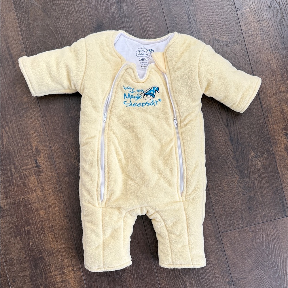 Baby Merlin’s Magic Sleepsuit - Small 3-6 Months - Yellow - great condition